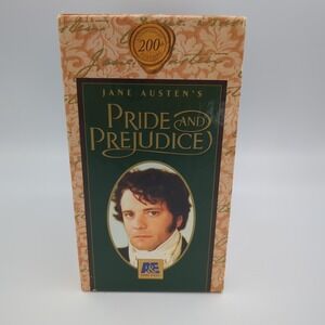 Jane Austin's Pride &‎ Prejudice 200th Anniversary Edition Box Set VHS (6) Tapes